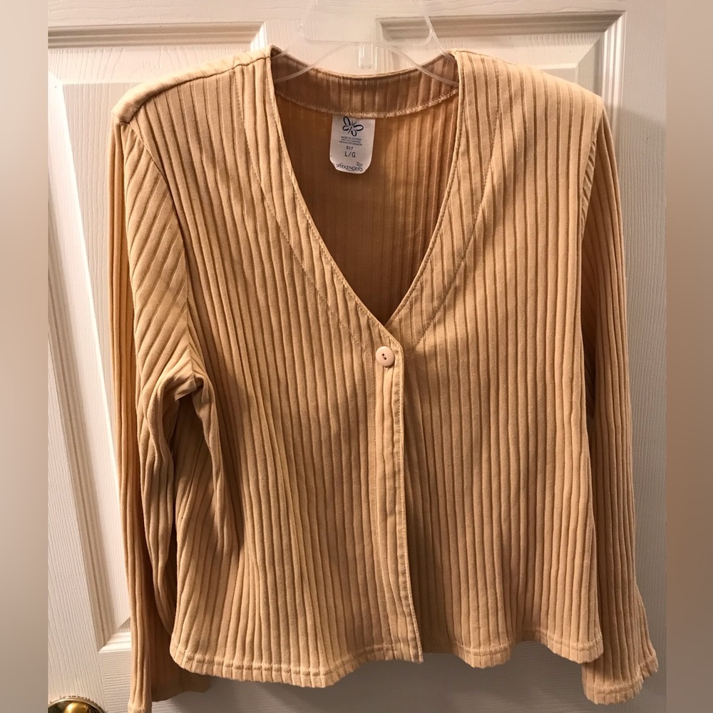 Weekenders Knit Vneck sweater long sleeves